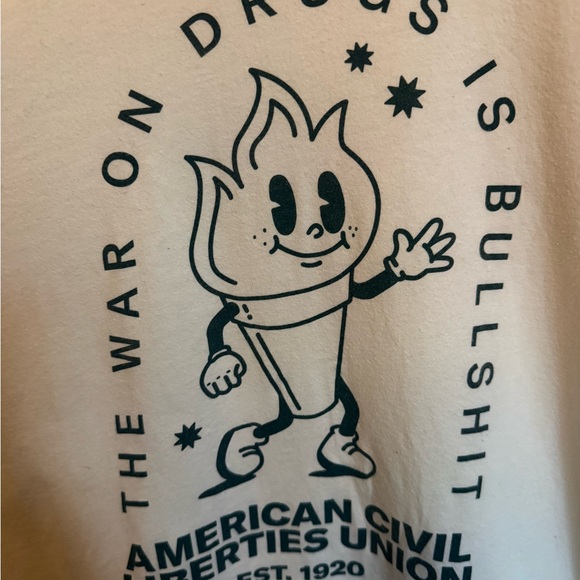 ACLU Graphic Ringer Tee - Picture 2 of 5